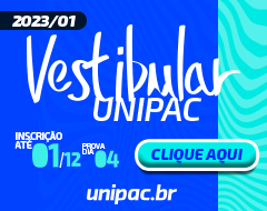 Banner Vestibular Unipac 24 11 2022