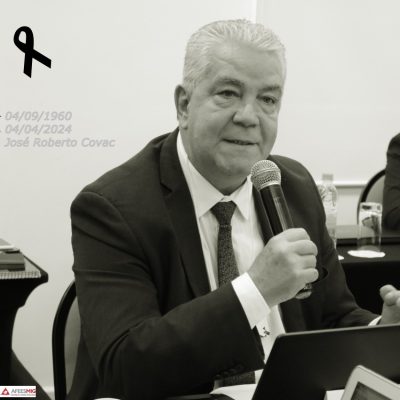 Nota de pesar pelo falecimento do Dr. José Roberto Covac